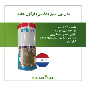 بذر تیل مگسی (سبز) ارگون هلند