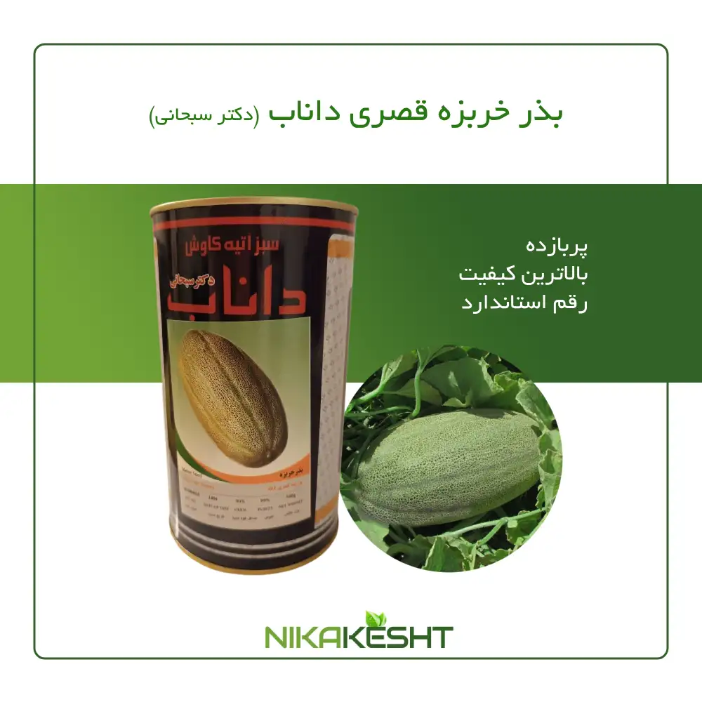 بذر خربزه قصری داناب دکتر سبحانی